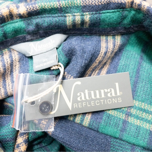Bass Pro Shops Natural Reflections Flannel - Picture 4 of 7
